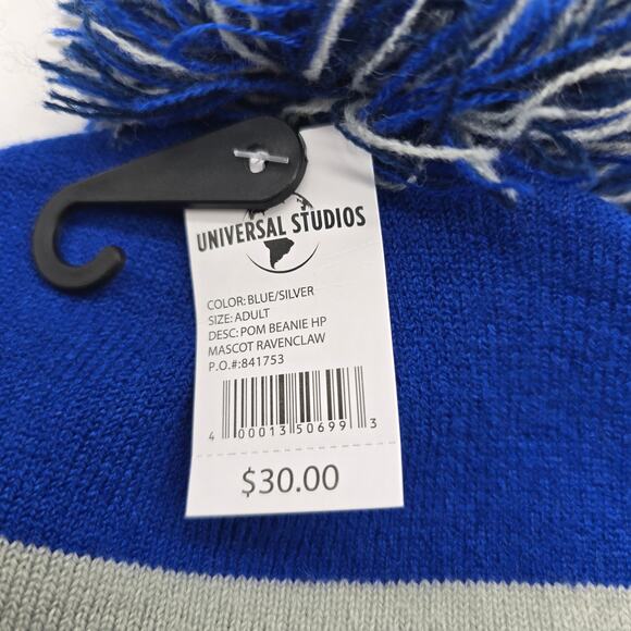 Wizarding World of Harry Potter Universal Studios Ravenclaw Scarf & Beanie NEW - Picture 5 of 11
